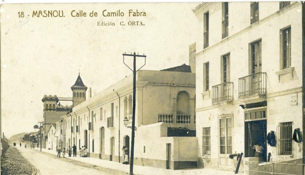 Calle de Camilo Fabra, 1911-1915. C. d’Orta. Arxiu Municipal del Masnou, fons Joan Maresma i Pujadas, 13586.