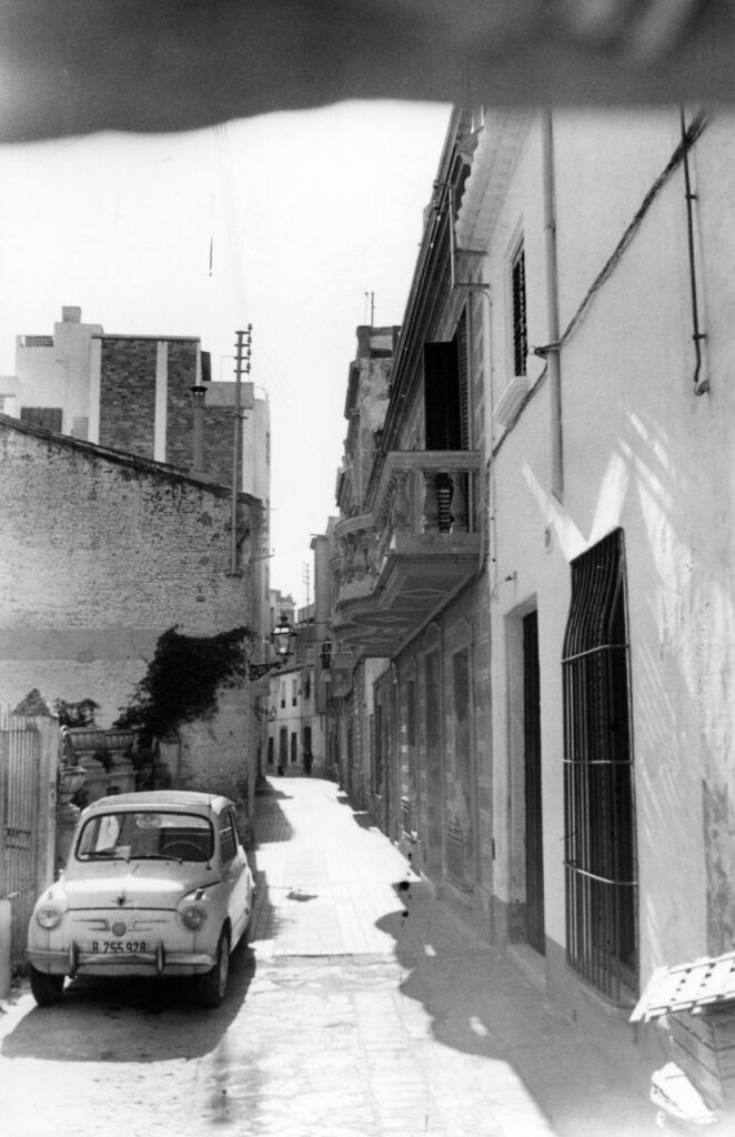 Carrer d’Adra, 1965. Josep Fortea (Quirse). Arxiu Municipal del Masnou, 35078.