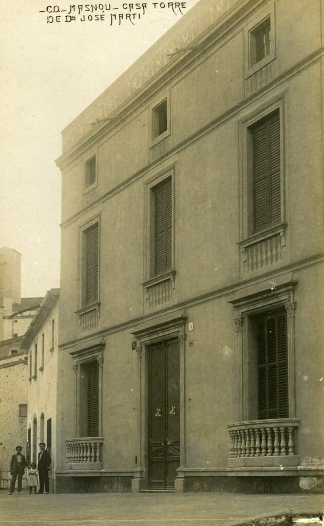 Casa torre de D. José Martí, 1905-1915. CO. Arxiu Municipal del Masnou, fons Jordi Alonso van Run, 14664.