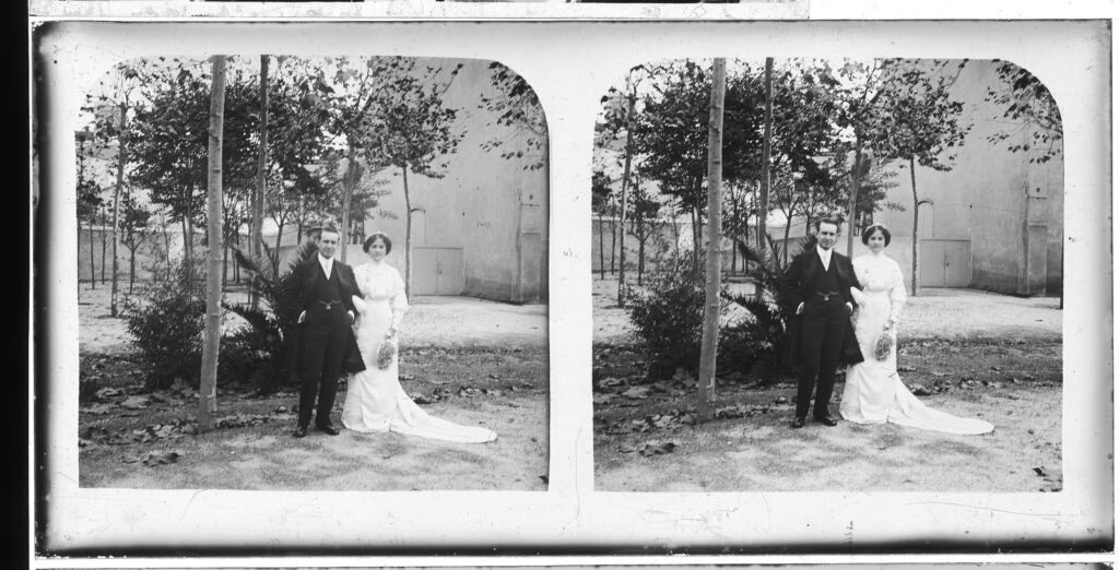 Casament al Casino, 1910-1919. Autoria desconeguda. Arxiu Municipal del Masnou, fons fotogràfic L’Abans, fons Roser Millet Maristany, 18303.