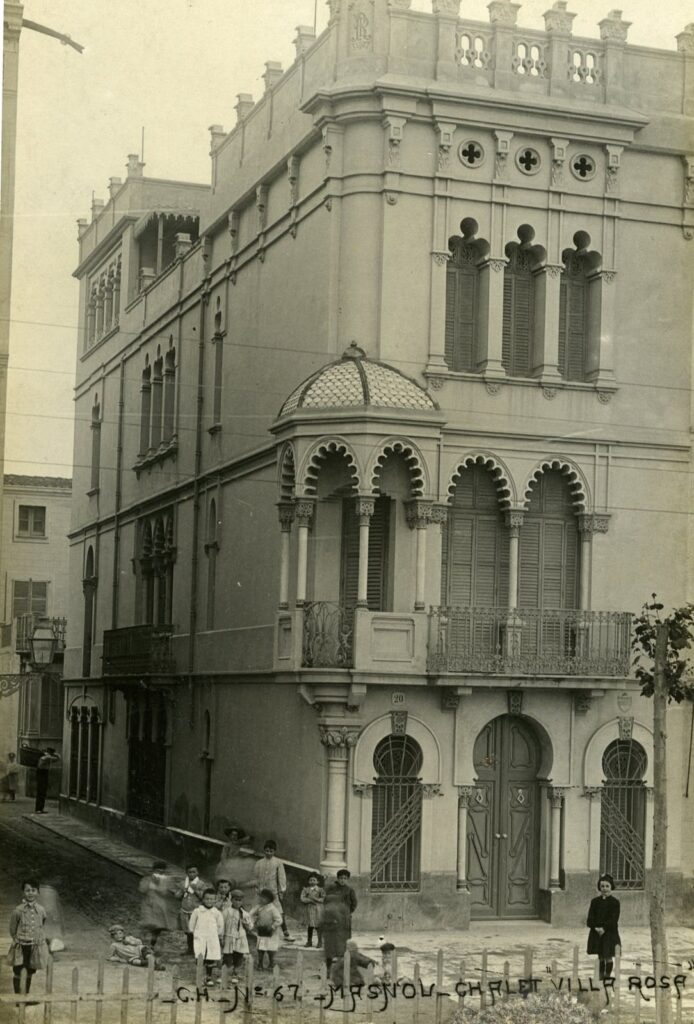 Chalet Villa Rosa, 1910-1919. CH. Arxiu Municipal del Masnou, fons Alonso van Run, 14601.