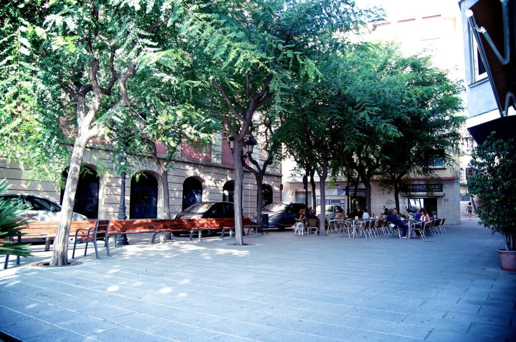 Plaça de la Llibertat, 2015. Núria Duran. Museu Municipal de Nàutica del Masnou.